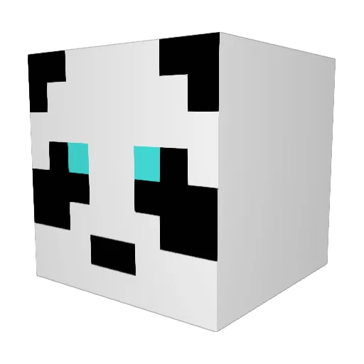 jack016 Minecraft avatar head, 3D render