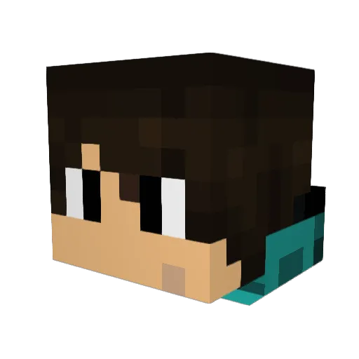 jack030207 Minecraft avatar head, 3D render