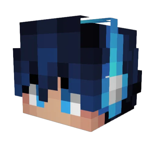jack1000811 Minecraft avatar head, 3D render