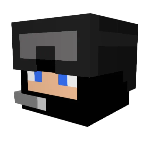 jack1234zack Minecraft avatar head, 3D render