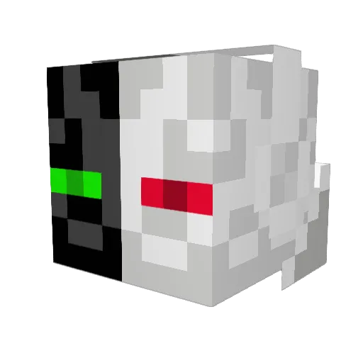 jack1256 Minecraft avatar head, 3D render