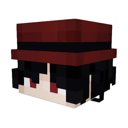 jack1463 Minecraft avatar head, 3D render