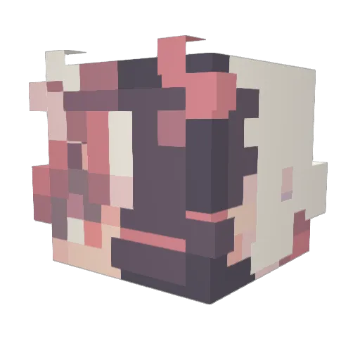 jack1910 Minecraft avatar head, 3D render