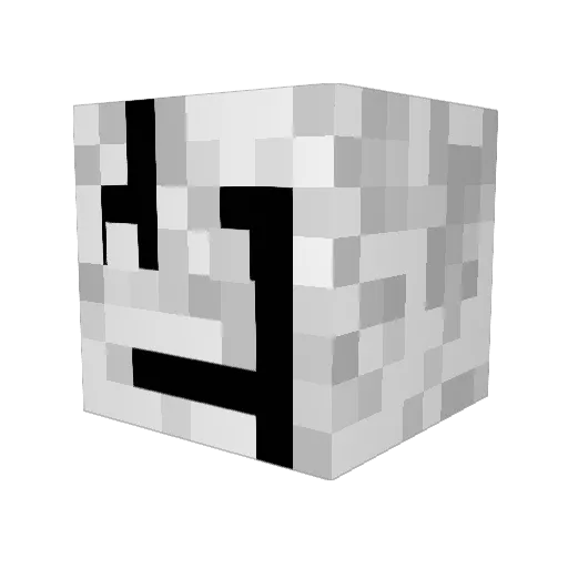 jack5243 Minecraft avatar head, 3D render