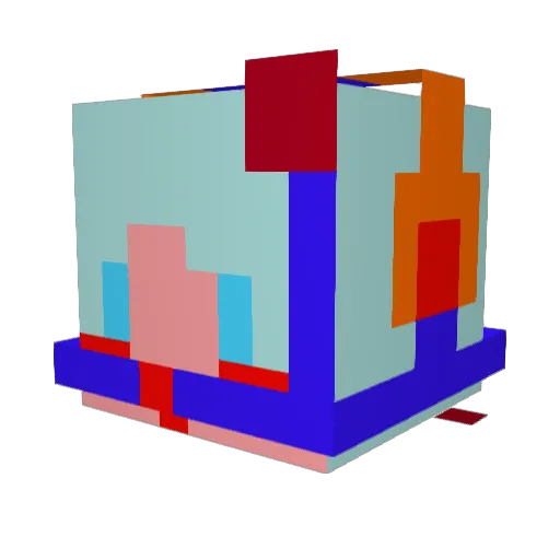 jack66977 Minecraft avatar head, 3D render