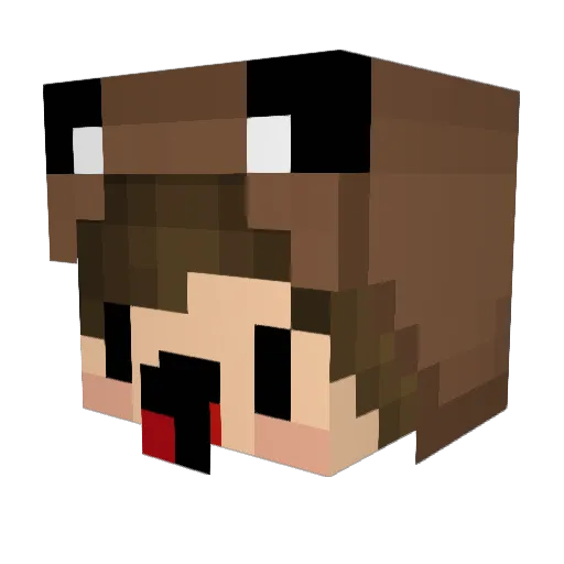 jack70231 Minecraft avatar head, 3D render