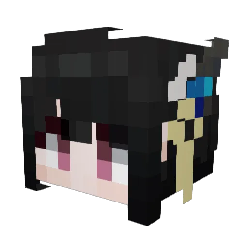 jack7680 Minecraft avatar head, 3D render