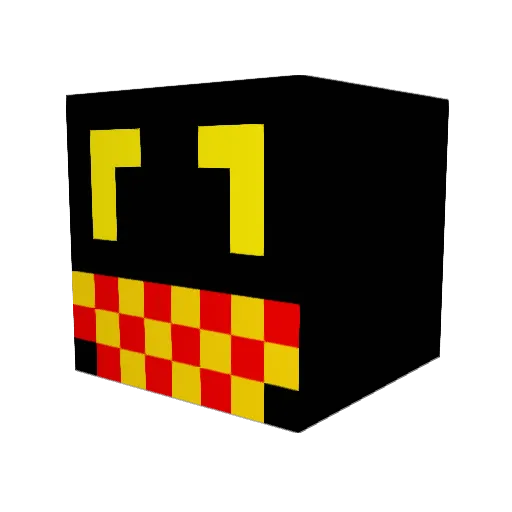 jack8675309 Minecraft avatar head, 3D render