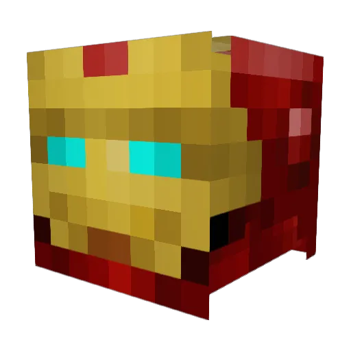 jack869 Minecraft avatar head, 3D render