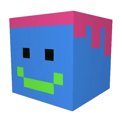 jack978 Minecraft avatar head, 3D render