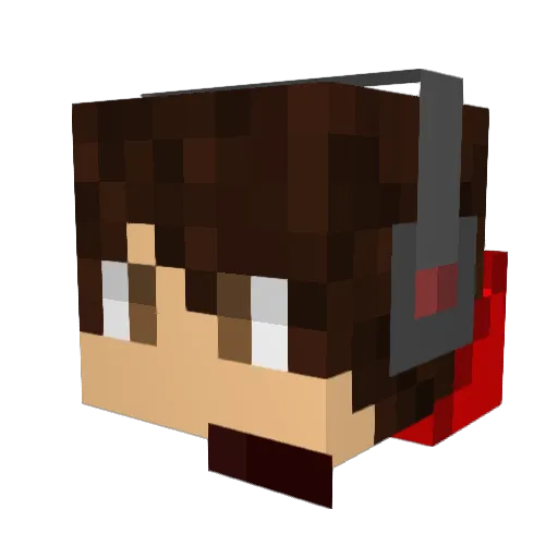 jack_1983 Minecraft avatar head, 3D render