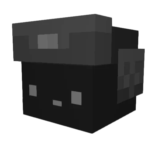 jack_9922 Minecraft avatar head, 3D render