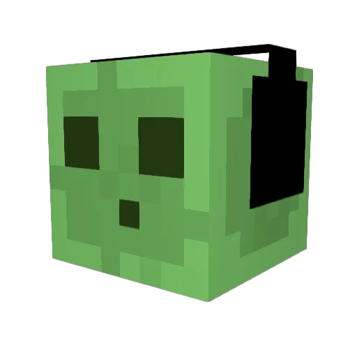 jack_everall Minecraft avatar head, 3D render