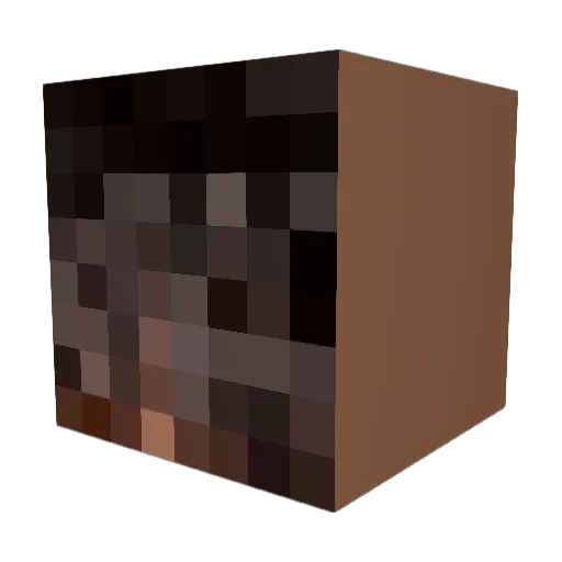 jackalope1217 Minecraft avatar head, 3D render