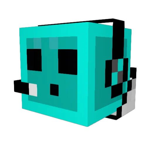 jackamo208 Minecraft avatar head, 3D render