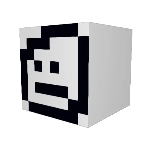 jackattack546 Minecraft avatar head, 3D render