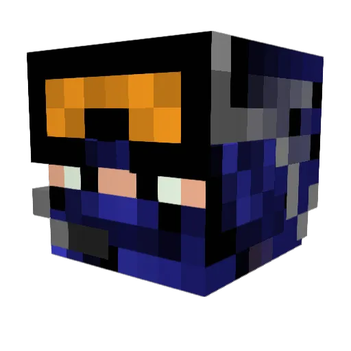 jackbear2000 Minecraft avatar head, 3D render