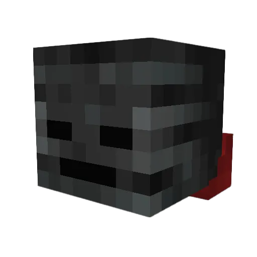 jackblueguy Minecraft avatar head, 3D render