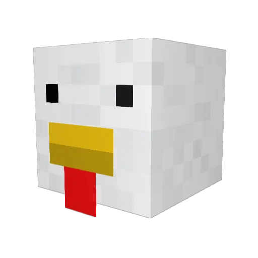 jackbozz Minecraft avatar head, 3D render