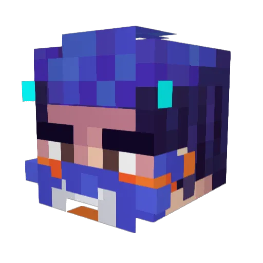 jackbrown149 Minecraft avatar head, 3D render