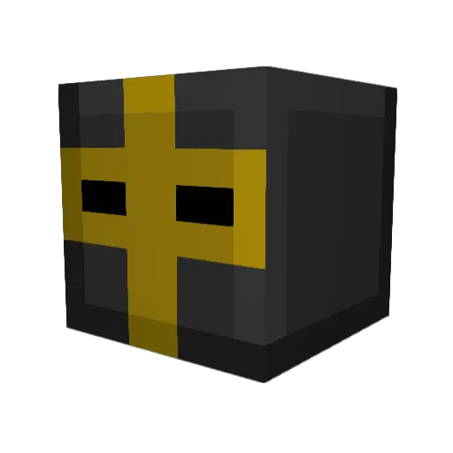 jackc_13 Minecraft avatar head, 3D render