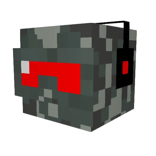 jackcharlie123 Minecraft avatar head, 3D render