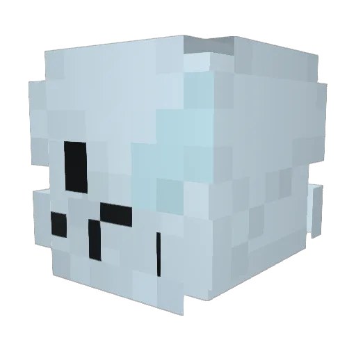 jacker95 Minecraft avatar head, 3D render