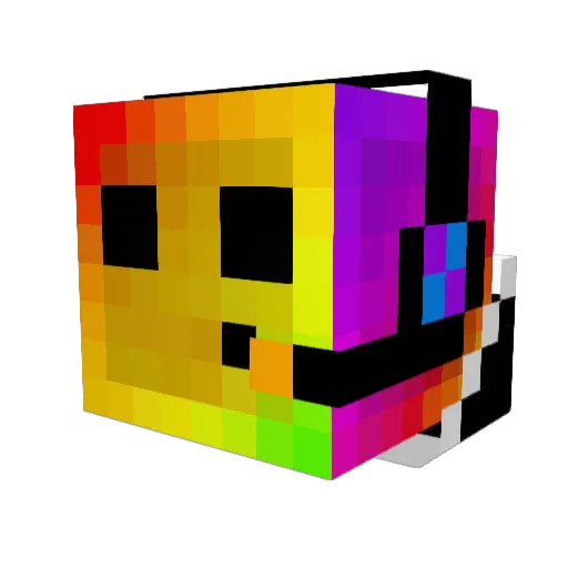 jackfrostoify Minecraft avatar head, 3D render