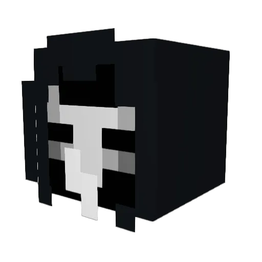 jackgamemaster Minecraft avatar head, 3D render