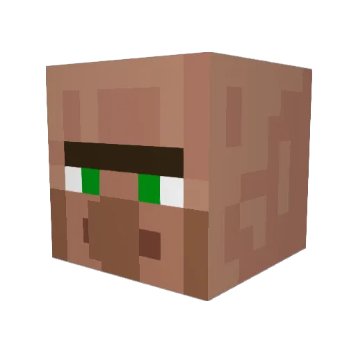 jackhega72 Minecraft avatar head, 3D render
