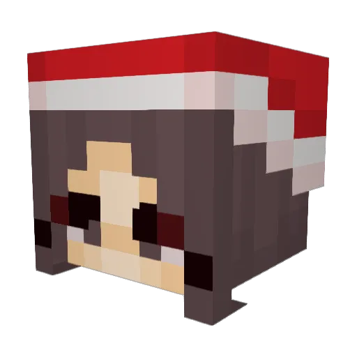 jackie_xcx Minecraft avatar head, 3D render