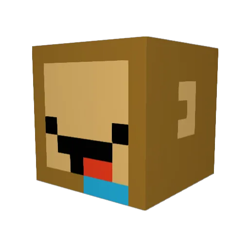 jackissmart123 Minecraft avatar head, 3D render