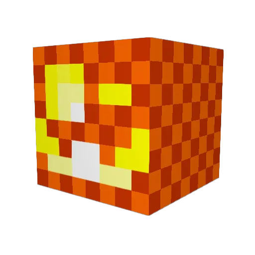 jackix99 Minecraft avatar head, 3D render