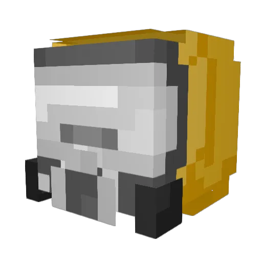 jackjkearney Minecraft avatar head, 3D render