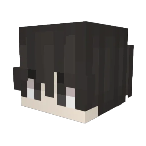 jackjoeg Minecraft avatar head, 3D render