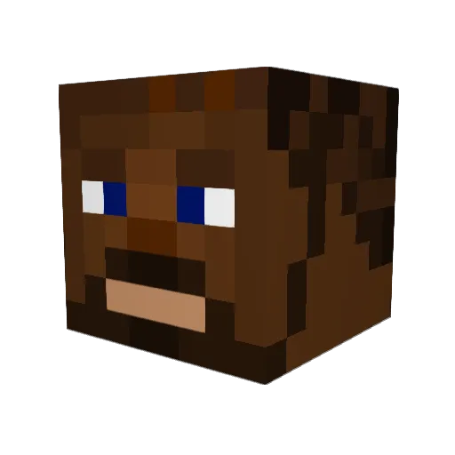 jackkd35 Minecraft avatar head, 3D render