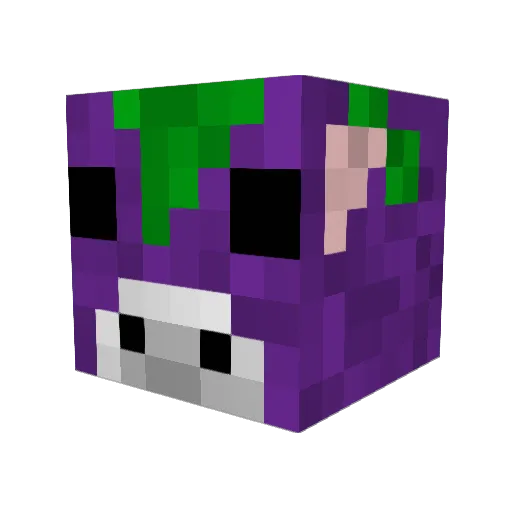 jackmarsha1 Minecraft avatar head, 3D render