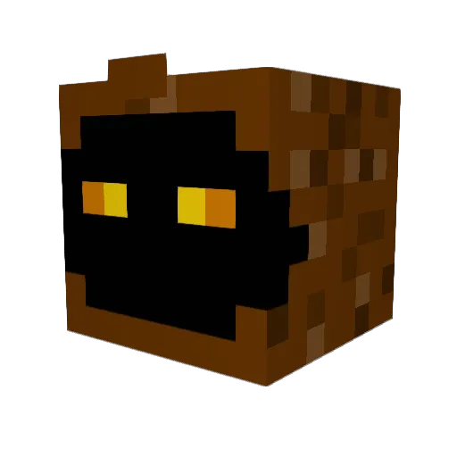 jackmole Minecraft avatar head, 3D render