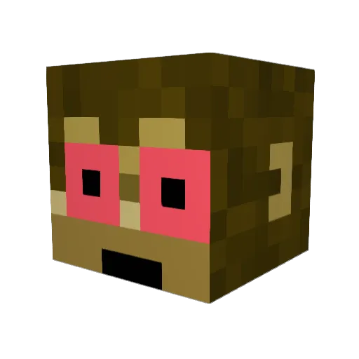 jackmonkeygamer Minecraft avatar head, 3D render