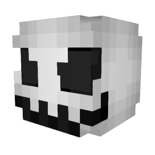 jackmp18 Minecraft avatar head, 3D render