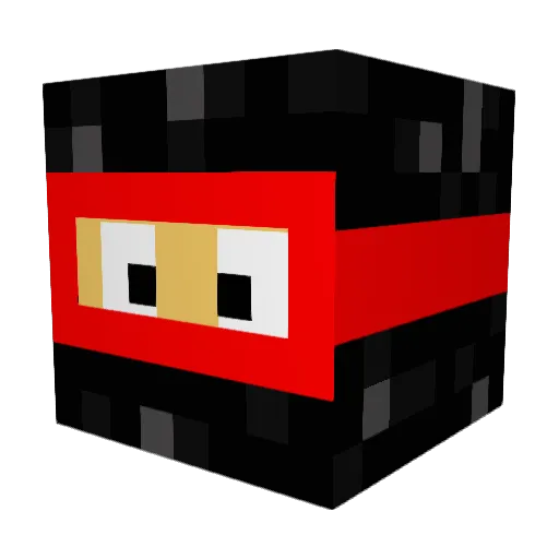 jacknife09 Minecraft avatar head, 3D render