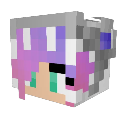 jacko330 Minecraft avatar head, 3D render
