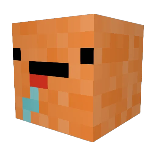 jacko7654 Minecraft avatar head, 3D render