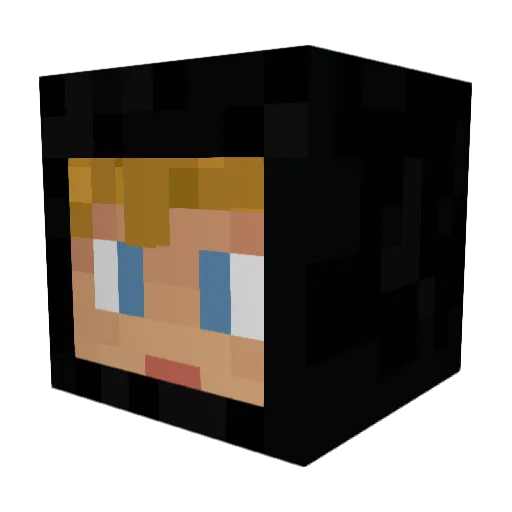 jacko_bear Minecraft avatar head, 3D render