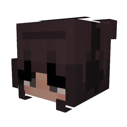 jacko_the_gog Minecraft avatar head, 3D render