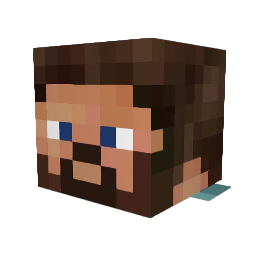 jackolantern999 Minecraft avatar head, 3D render
