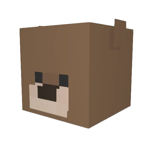 jackplz Minecraft avatar head, 3D render