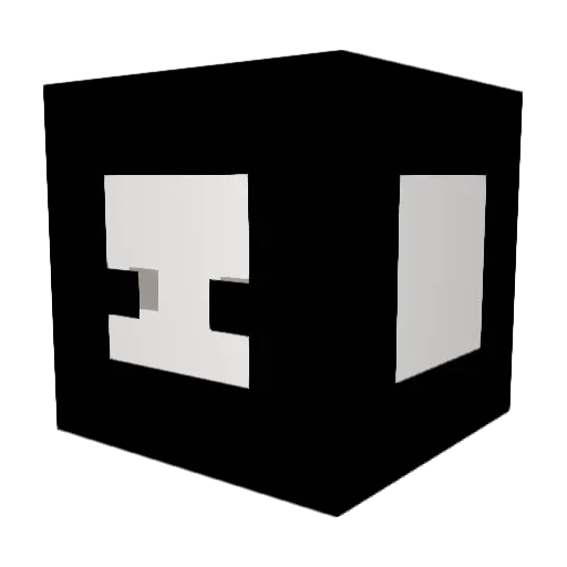 jackpoong Minecraft avatar head, 3D render