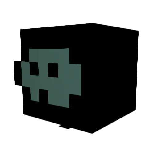 jackromma Minecraft avatar head, 3D render