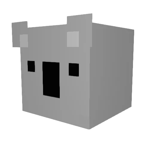 jackscaife4 Minecraft avatar head, 3D render